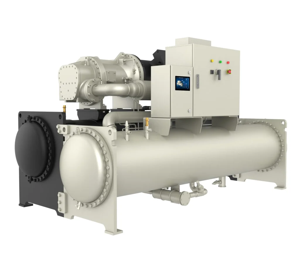 Fixed frequency screw chiller