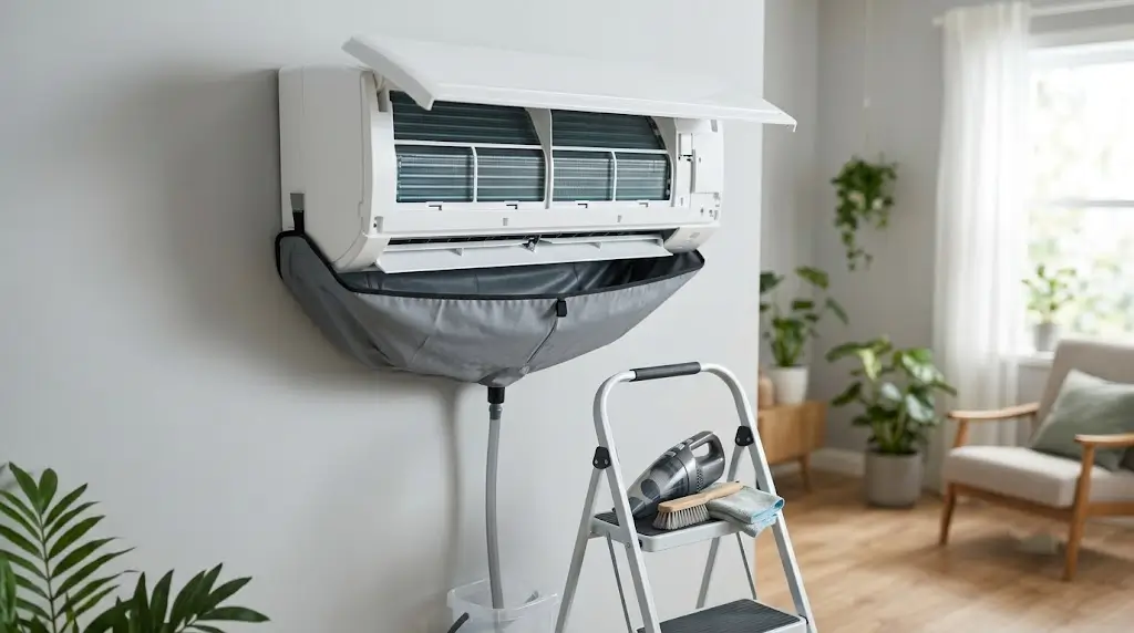 How to perform routine maintenance on ductless heat pumps