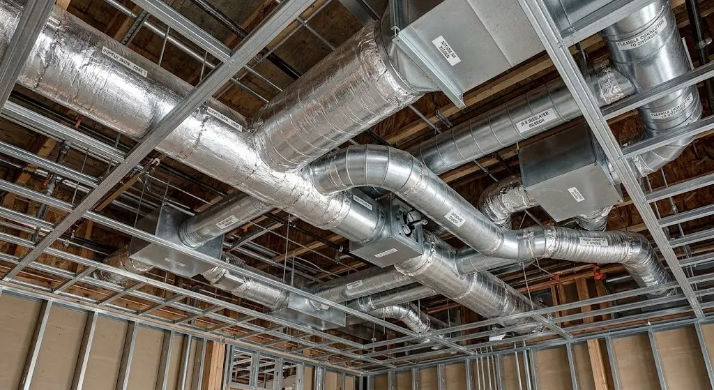 Concealed Ductwork Routing