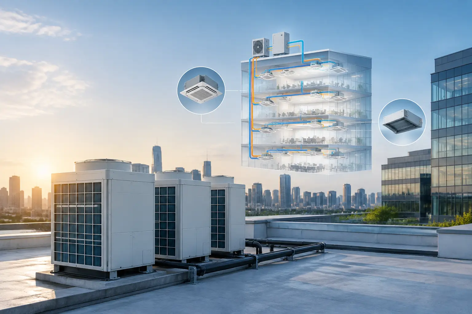 VRF System Sizing for Commercial Buildings